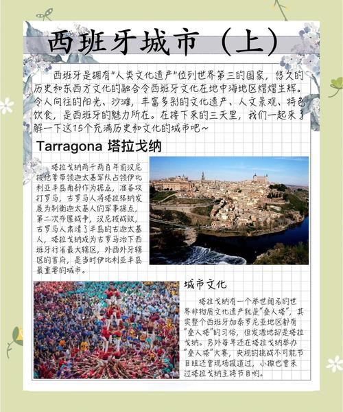 资深旅者分享西班牙之行感悟，领略独特风情与实用攻略