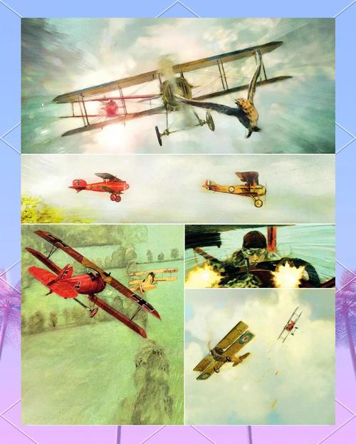 红色男爵传奇：一战王牌飞行员的战术与真相解析